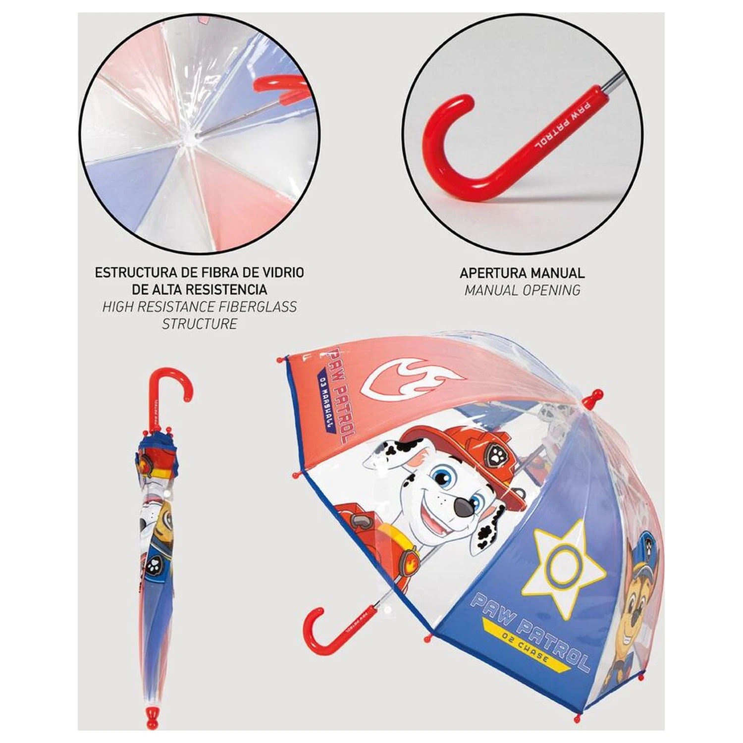 Paw Patrol manual bubble umbrella product photo