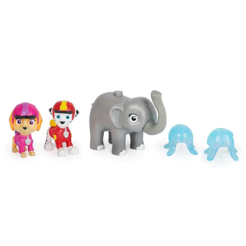 Paw Patrol Marshall and Skye Jungle Pups pack figures termékfotó