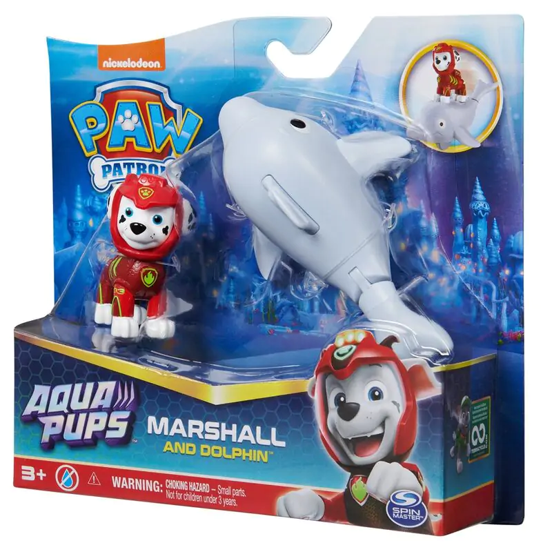 Paw Patrol Marshall Aqua Pups pack figures termékfotó