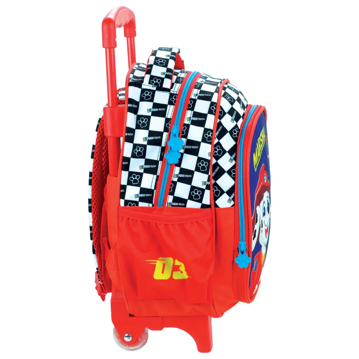 Paw Patrol Marshall Racing Rolling Preschool Backpack, Bag 30 cm product photo