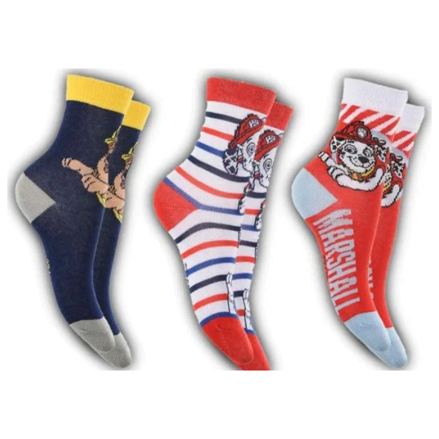 Paw Patrol Marshall, Rubble Kids' Socks 23/26 product photo