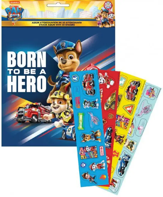 PAW Patrol Sticker Album with 50 Stickers product photo