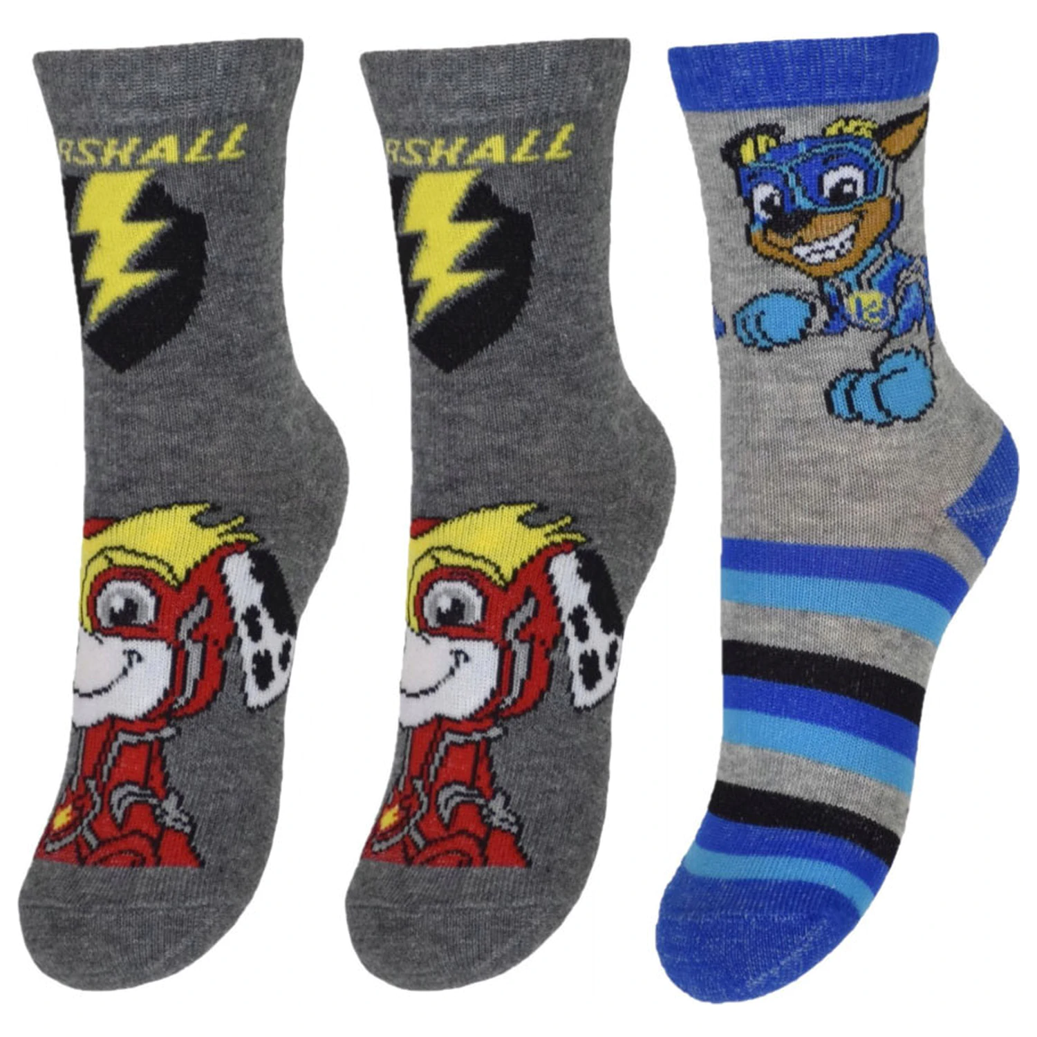 Paw Patrol Mighty Grey Kids Socks 31/34 product photo