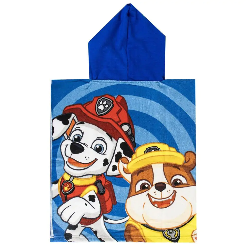 Paw Patrol microfibre poncho beach towel product photo