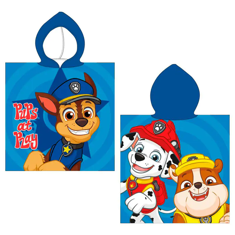 Paw Patrol microfibre poncho beach towel termékfotó