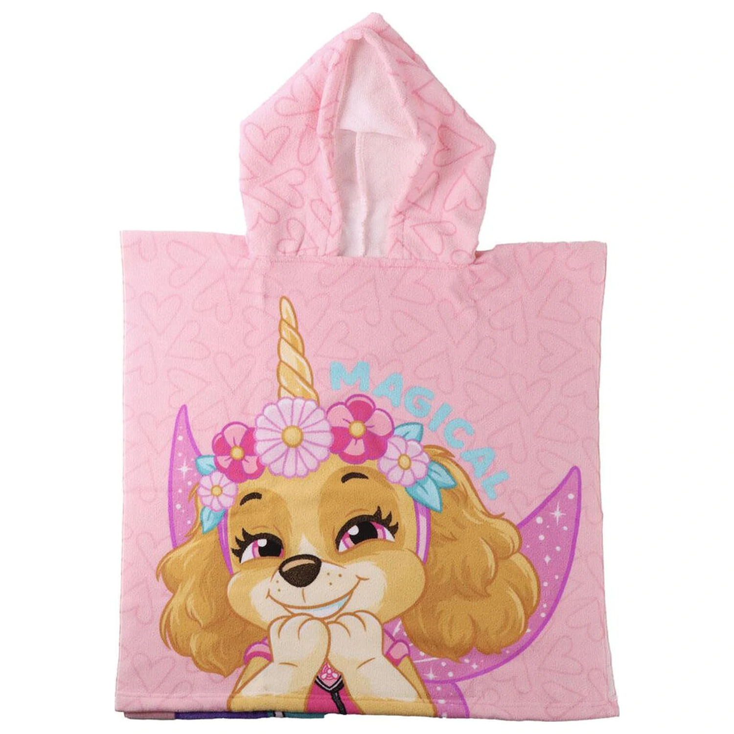 Paw Patrol microfibre poncho beach towel product photo