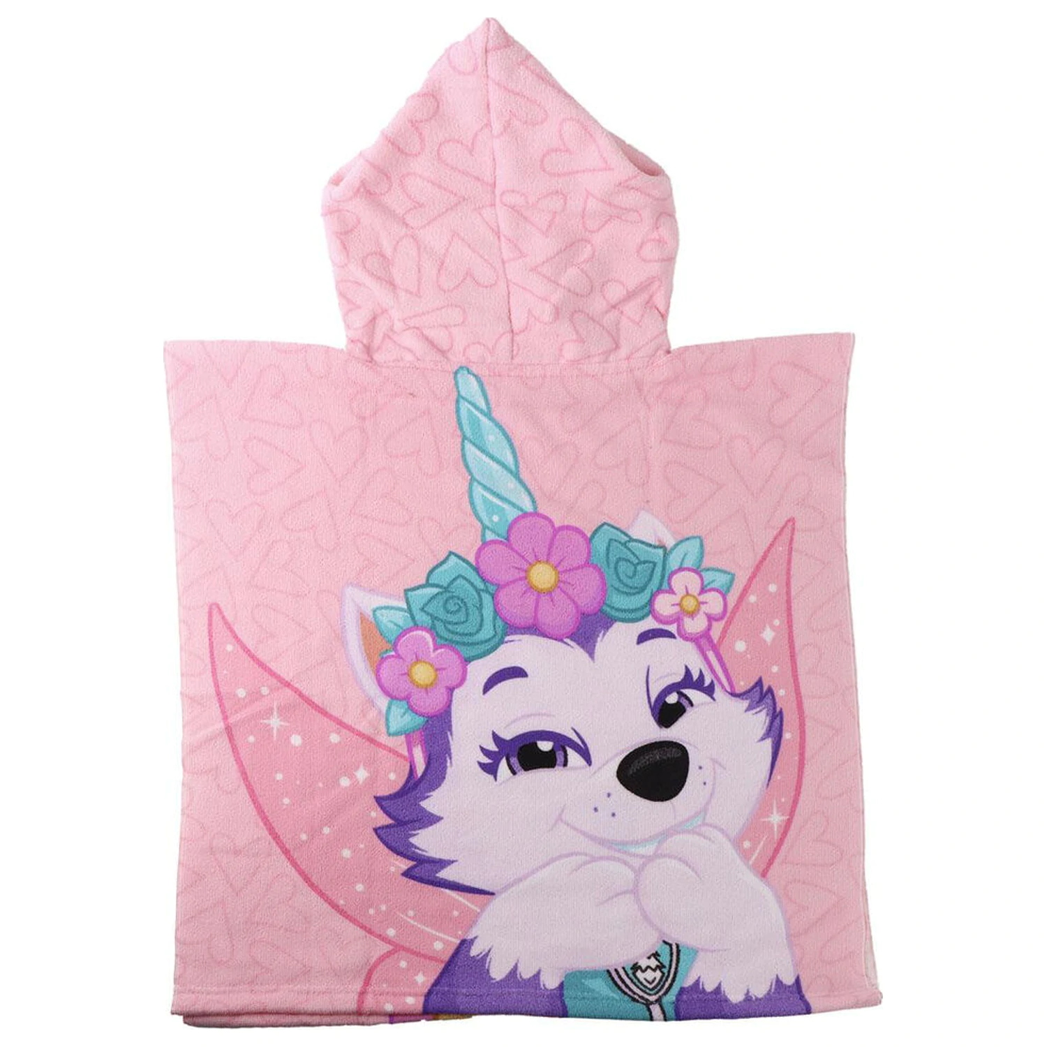 Paw Patrol microfibre poncho beach towel product photo
