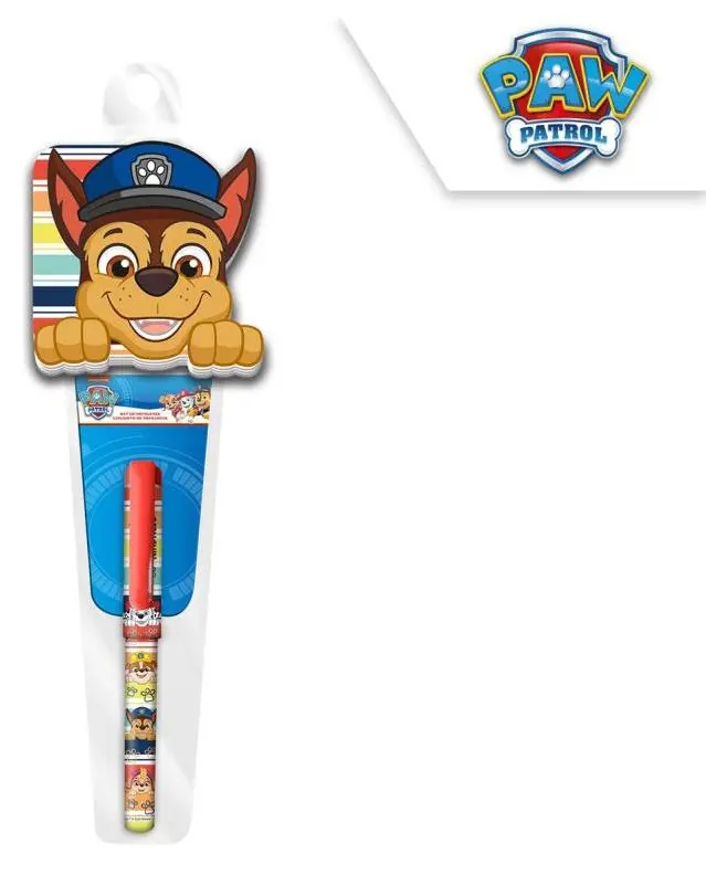 Paw Patrol mini notebook + pen set product photo