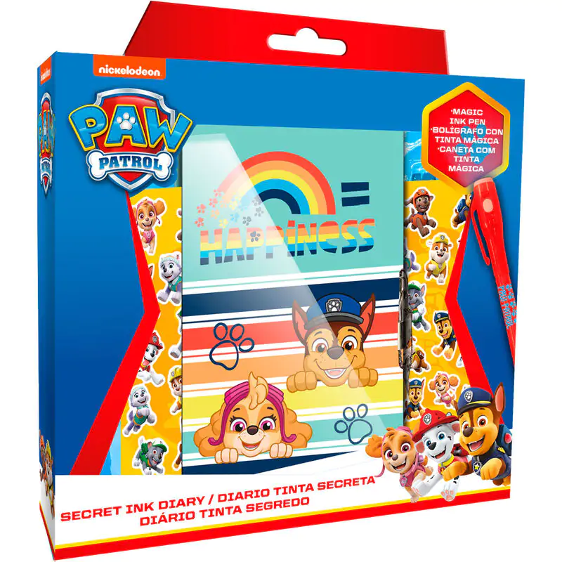 Paw Patrol Diary + magic pen product photo