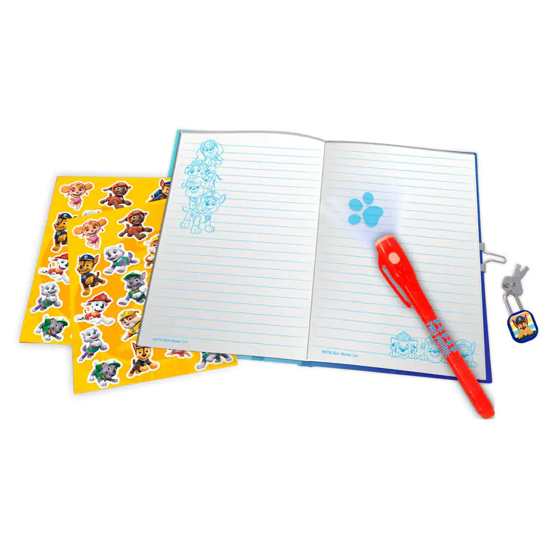 Paw Patrol Diary + magic pen product photo