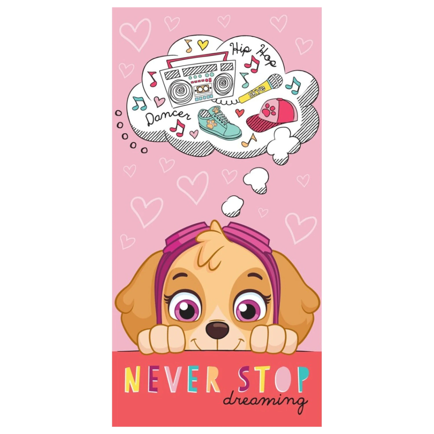 Paw Patrol Never Stop towel product photo