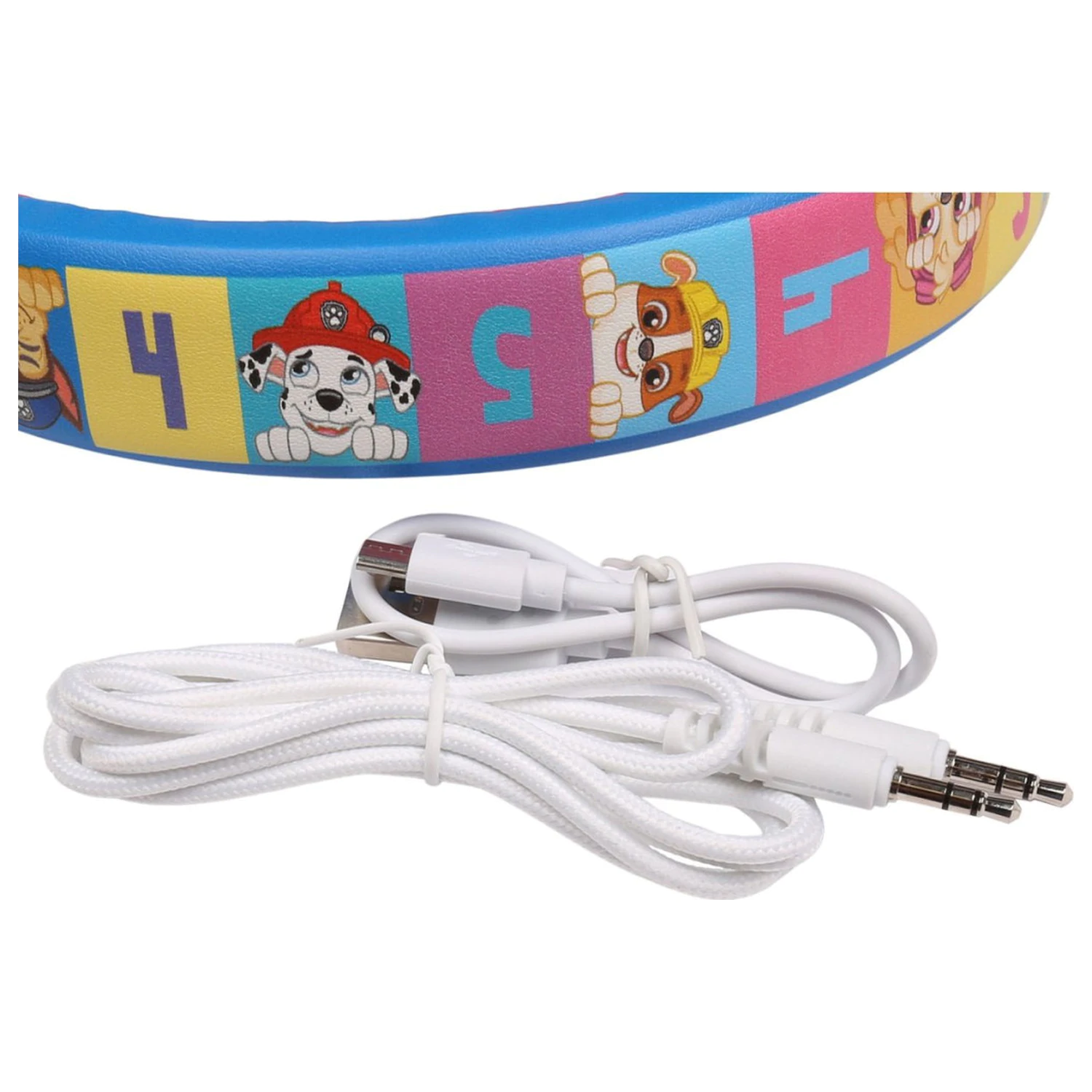 PAW Patrol Numbers Wireless Bluetooth Headphones product photo
