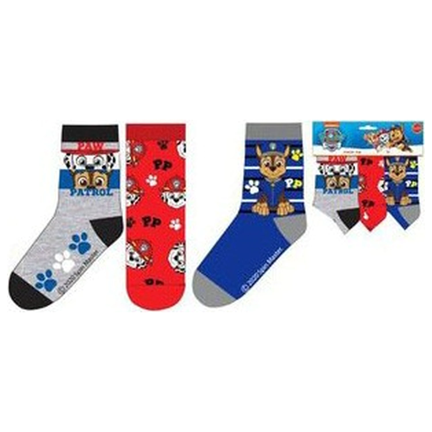 Paw Patrol Paws Crew Red children's socks 31/34 product photo