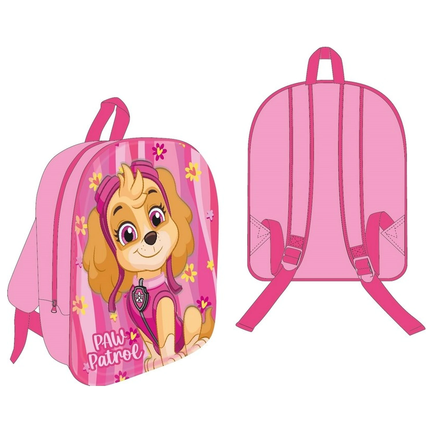 Paw Patrol Pink Skye 3D Backpack, Bag 30 cm product photo