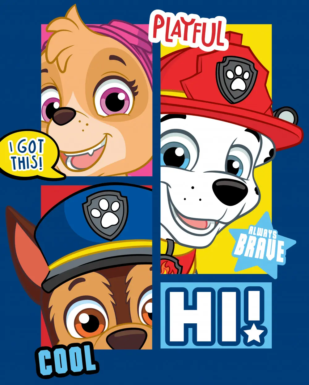 Paw Patrol fleece blanket 100*140cm product photo