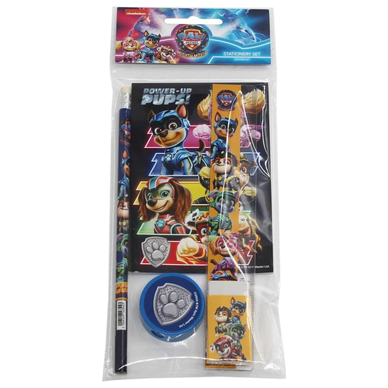 Paw Patrol Power Up stationery set 5 pcs product photo