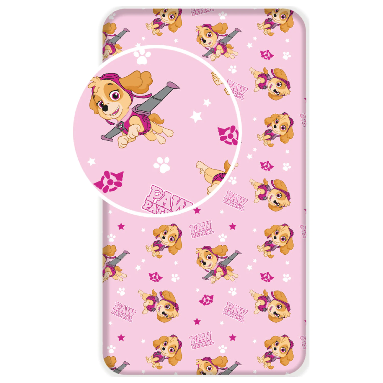 PAW Patrol Pup Power Fitted Sheet 90x200 cm product photo