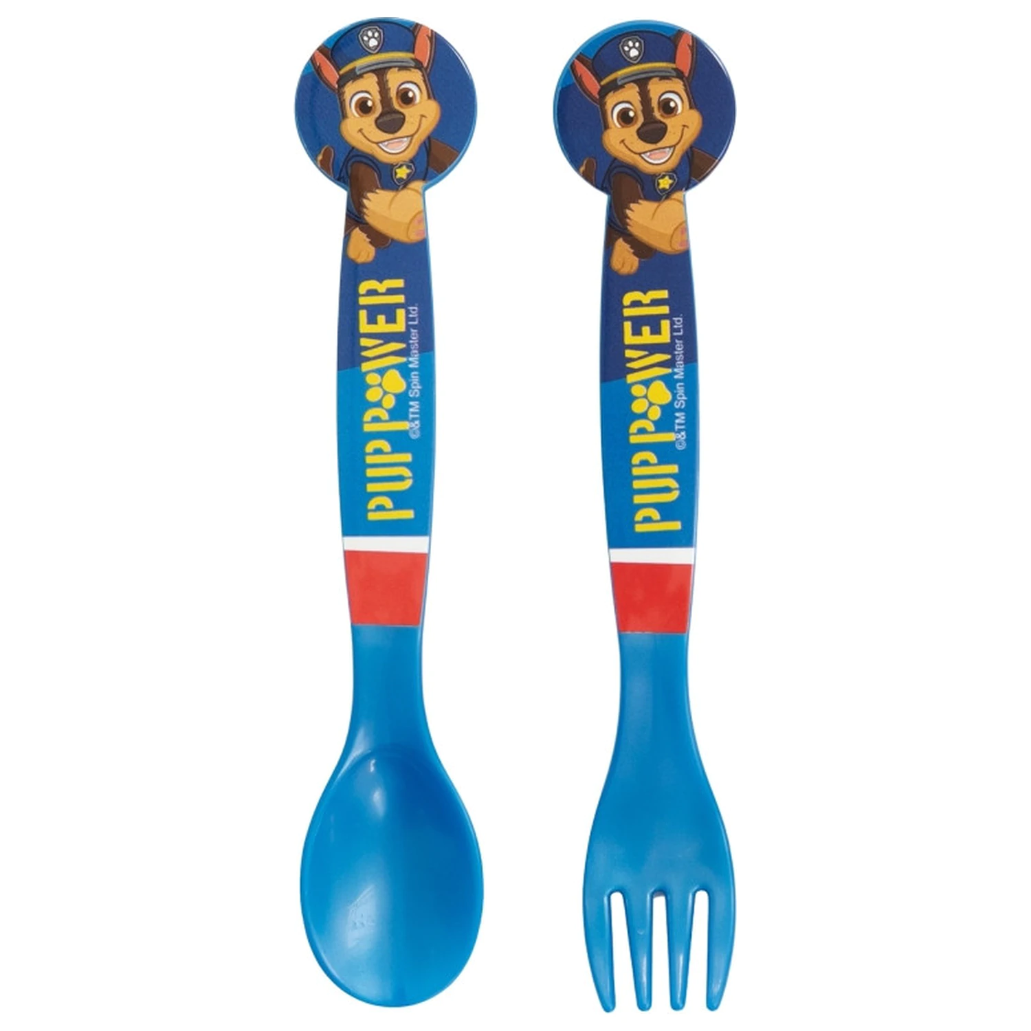 PAW Patrol Pup Power Plastic Cutlery Set - 2 Pieces product photo