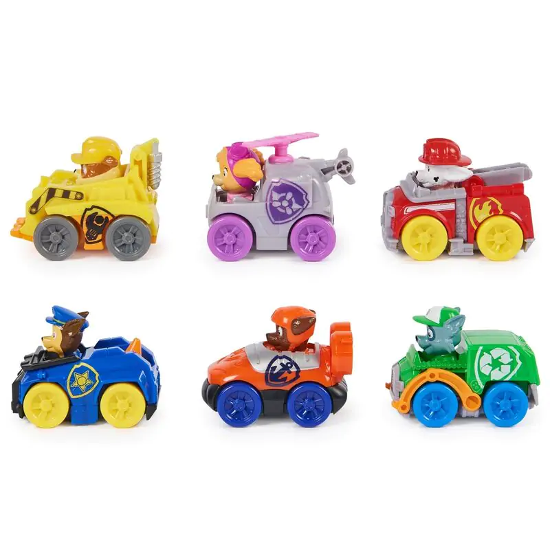 Paw Patrol Pup Squad Racer set 6 vehicles termékfotó