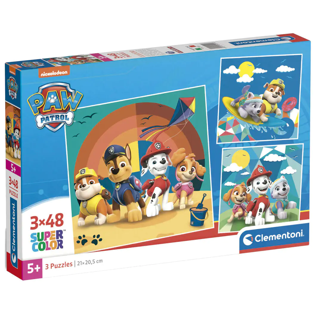 Paw Patrol puzzle 3x48pcs product photo
