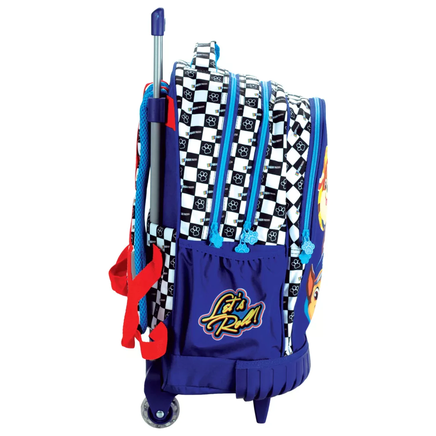 PAW Patrol Racing Premium Rolling School Bag, 42 cm product photo