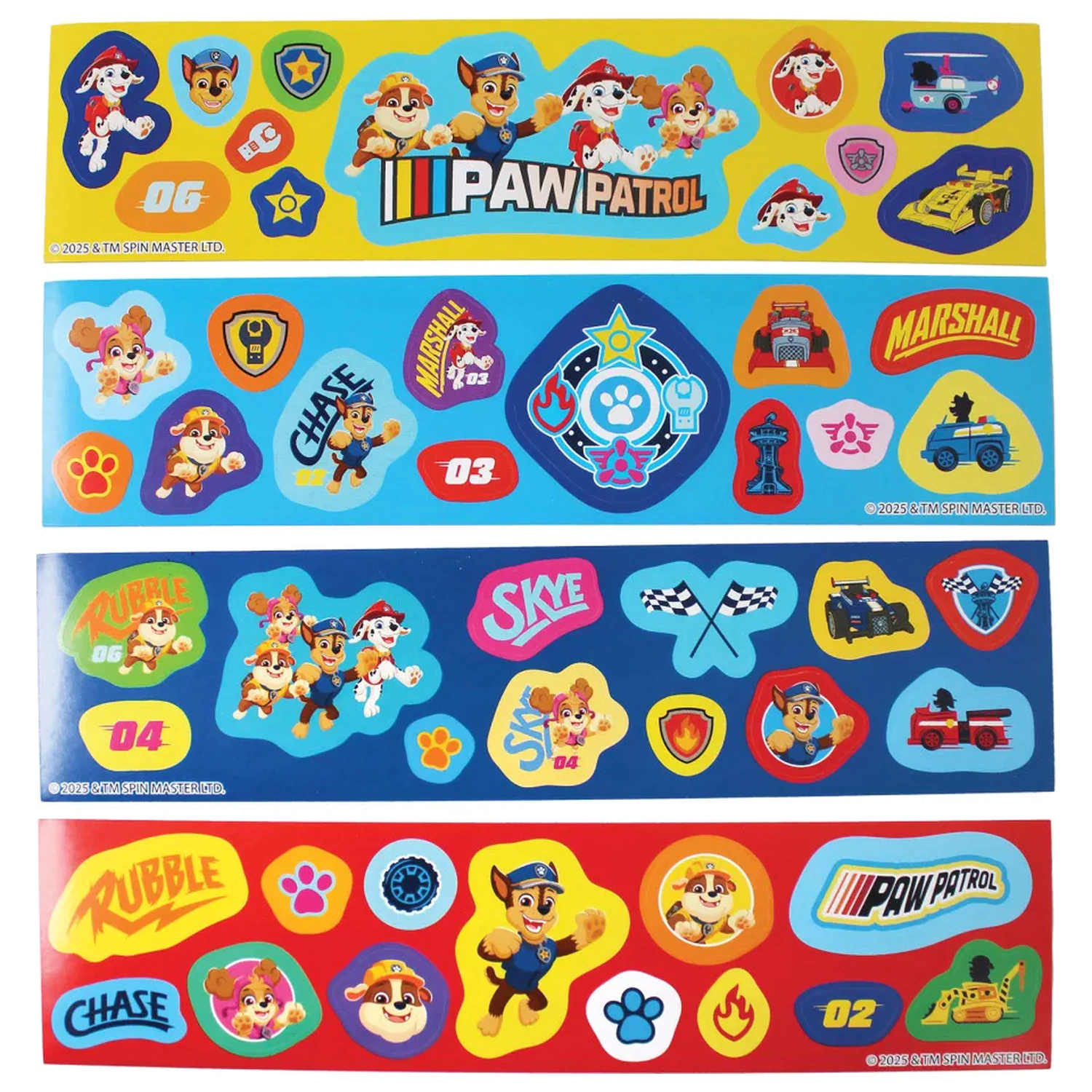 Paw Patrol Ready for Action Sticker Album with 50 Stickers product photo
