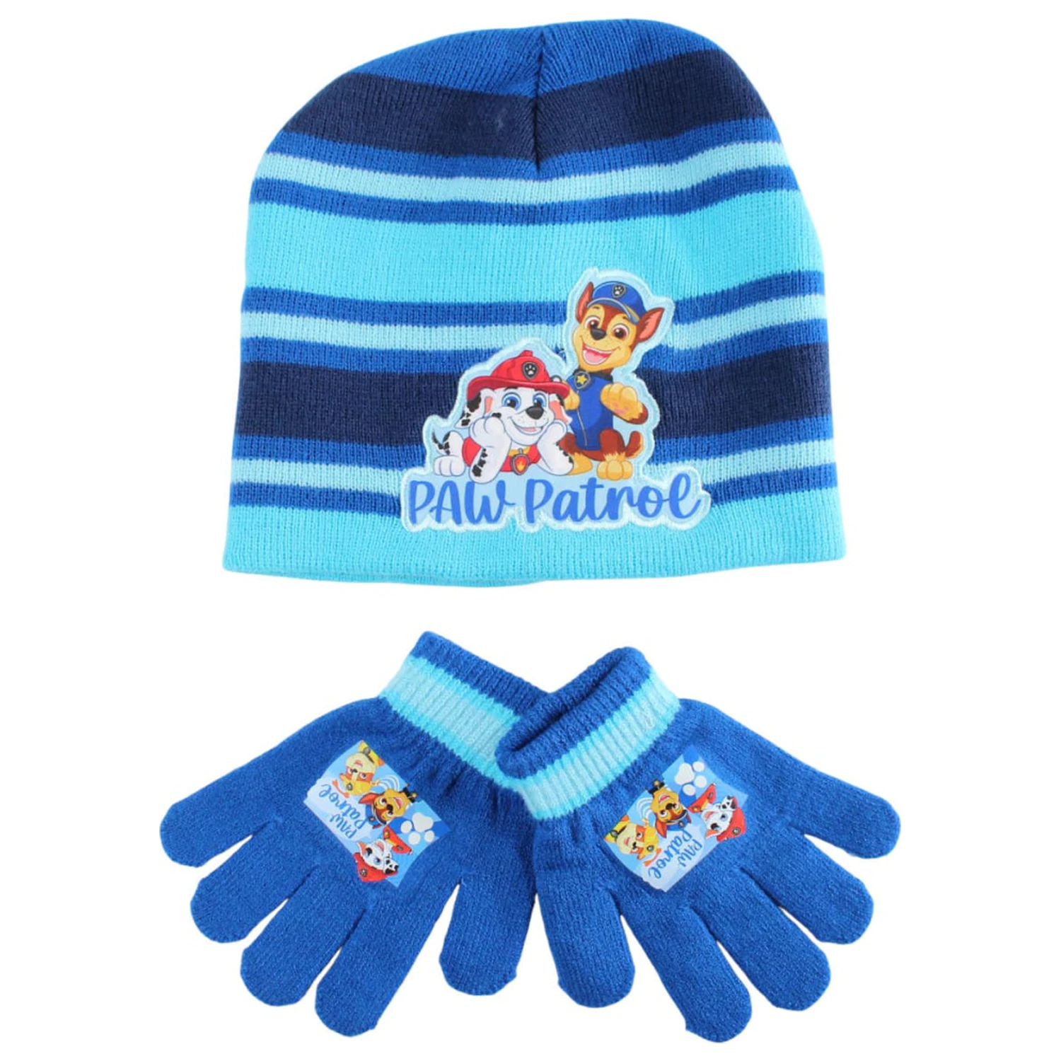 PAW Patrol Ready Winter kids' hat and gloves set product photo