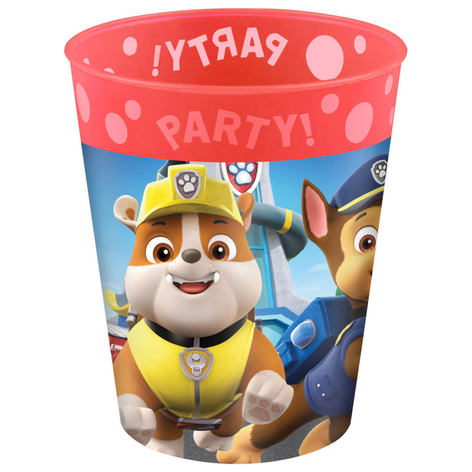 Paw Patrol Rescue Heroes micro premium plastic cup set 4 pcs 250 ml product photo