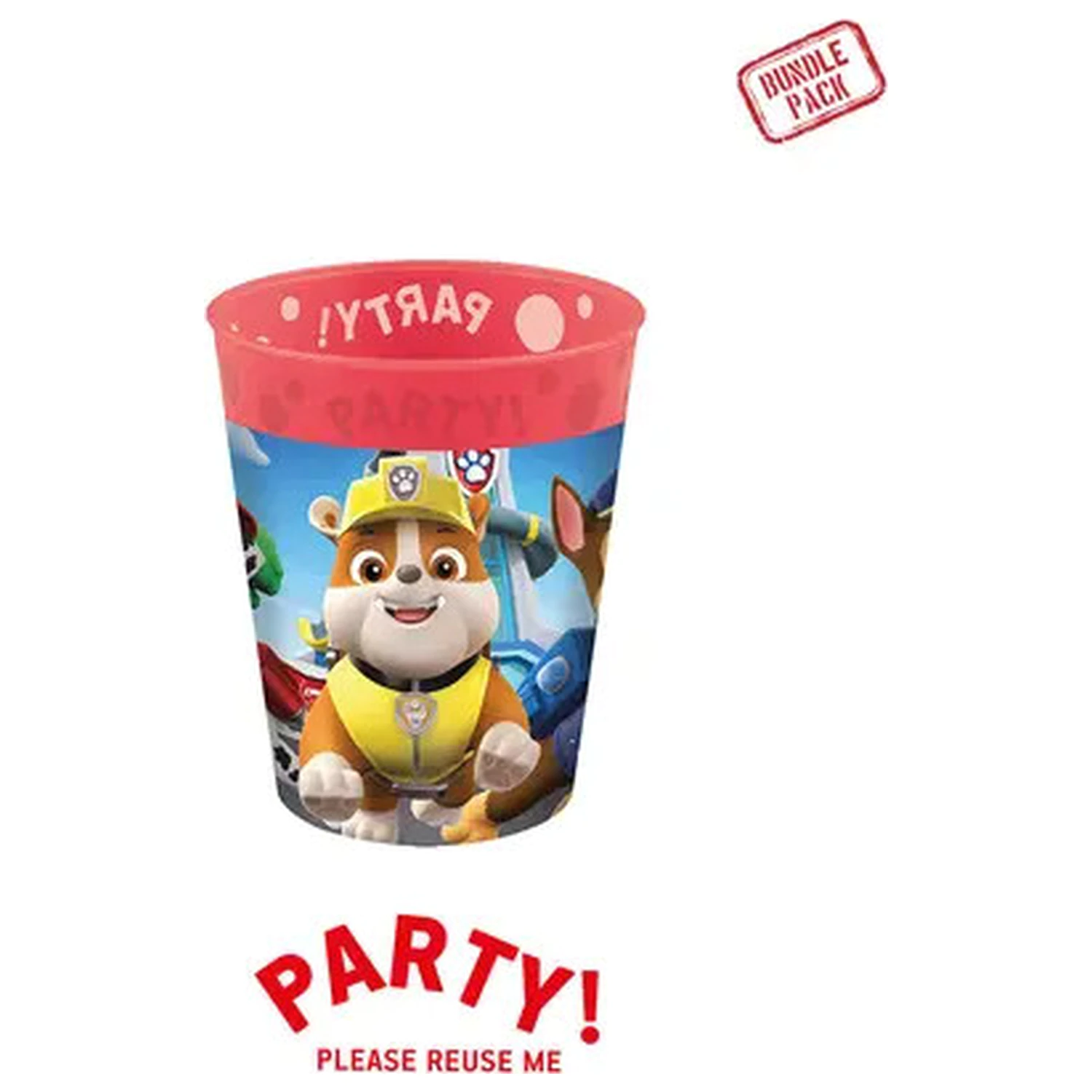 Paw Patrol Rescue Heroes micro premium plastic cup set 4 pcs 250 ml product photo