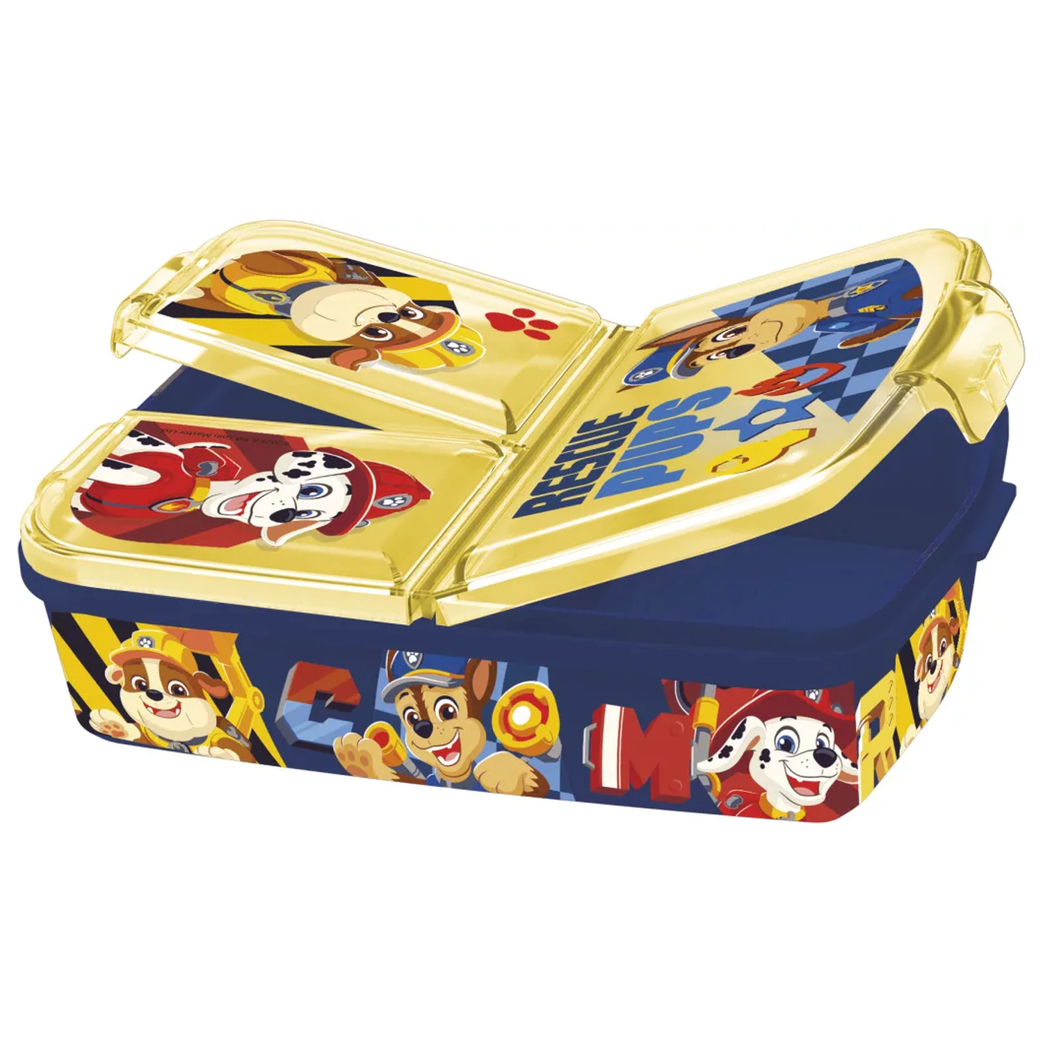 PAW Patrol Rescue Pups Multi-Compartment Lunch Box, Sandwich Box product photo