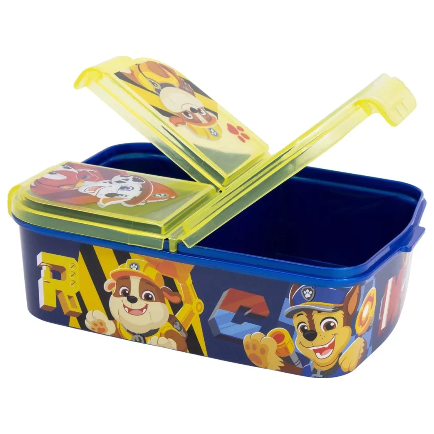 PAW Patrol Rescue Pups Multi-Compartment Lunch Box, Sandwich Box product photo