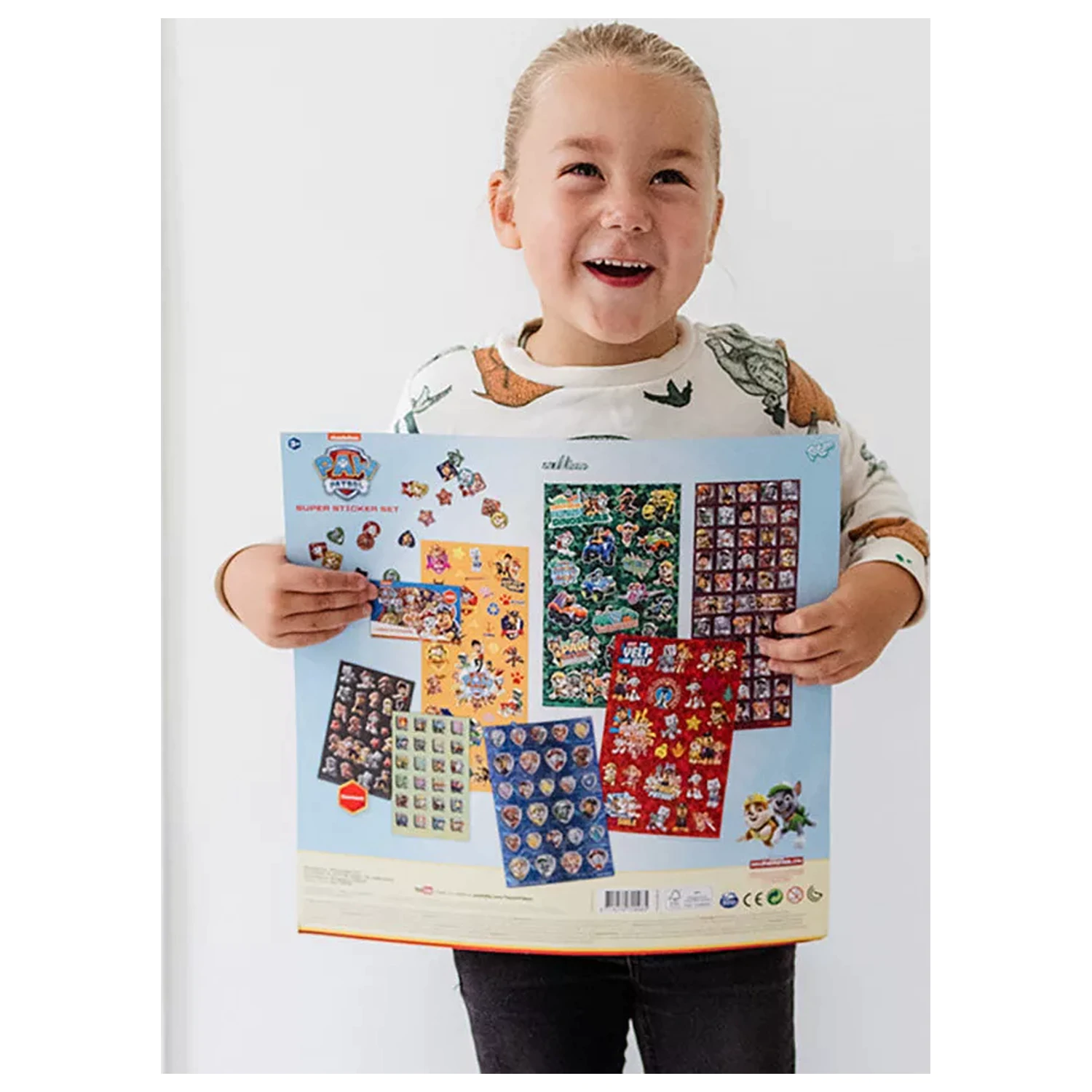 Paw Patrol Rescue Repeat Super Sticker Set with Toy product photo