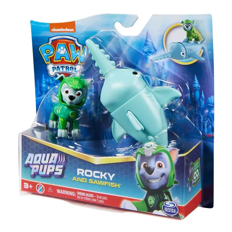 Paw Patrol Rocky Aqua Pups pack figures termékfotó