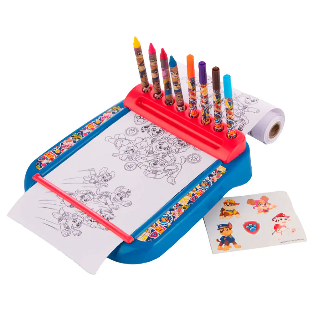 Paw Patrol roll & go colouring station product photo