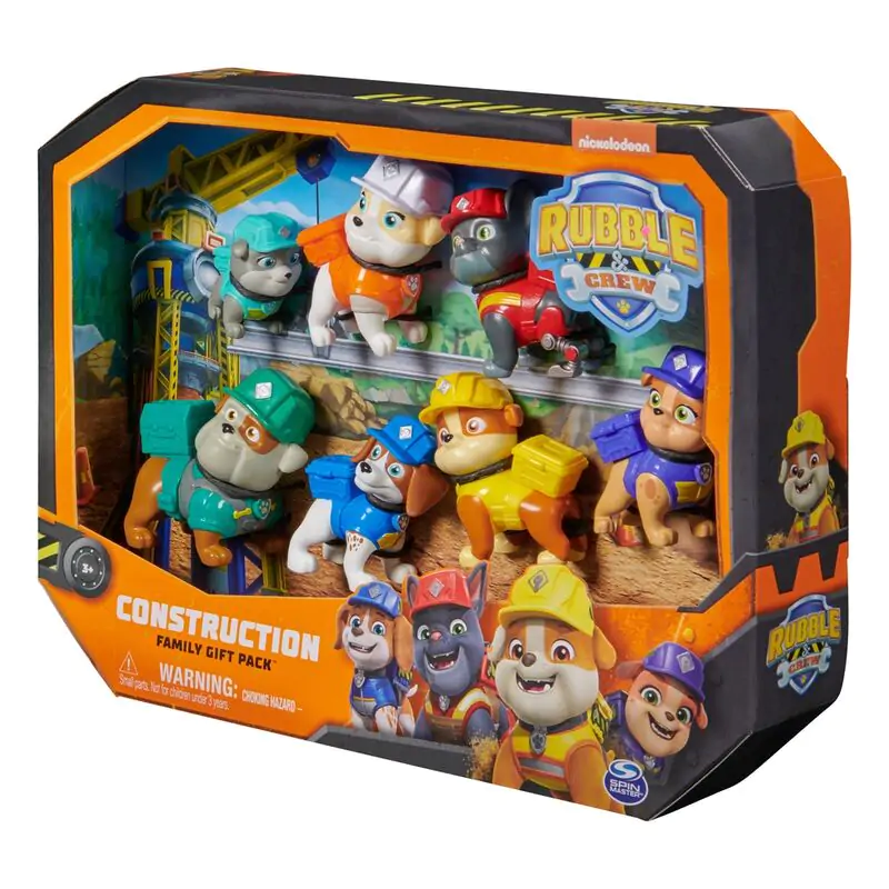 Paw Patrol Rubble & Crew pack 7 figures product photo