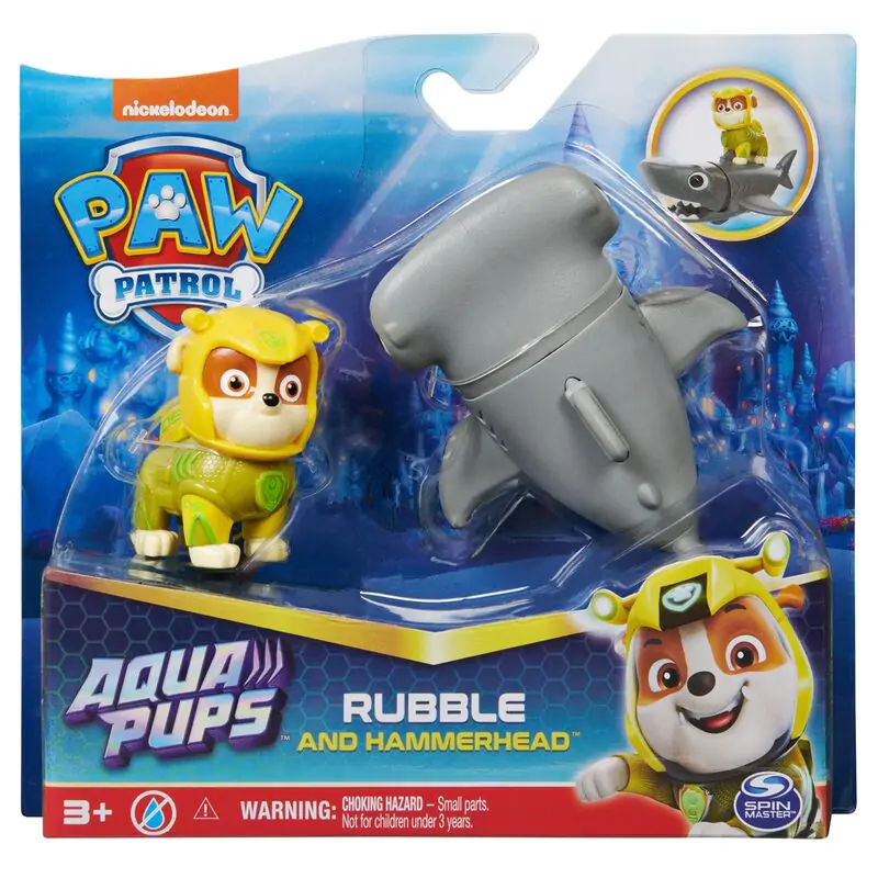 Paw Patrol Rubble Aqua Pups pack figures termékfotó