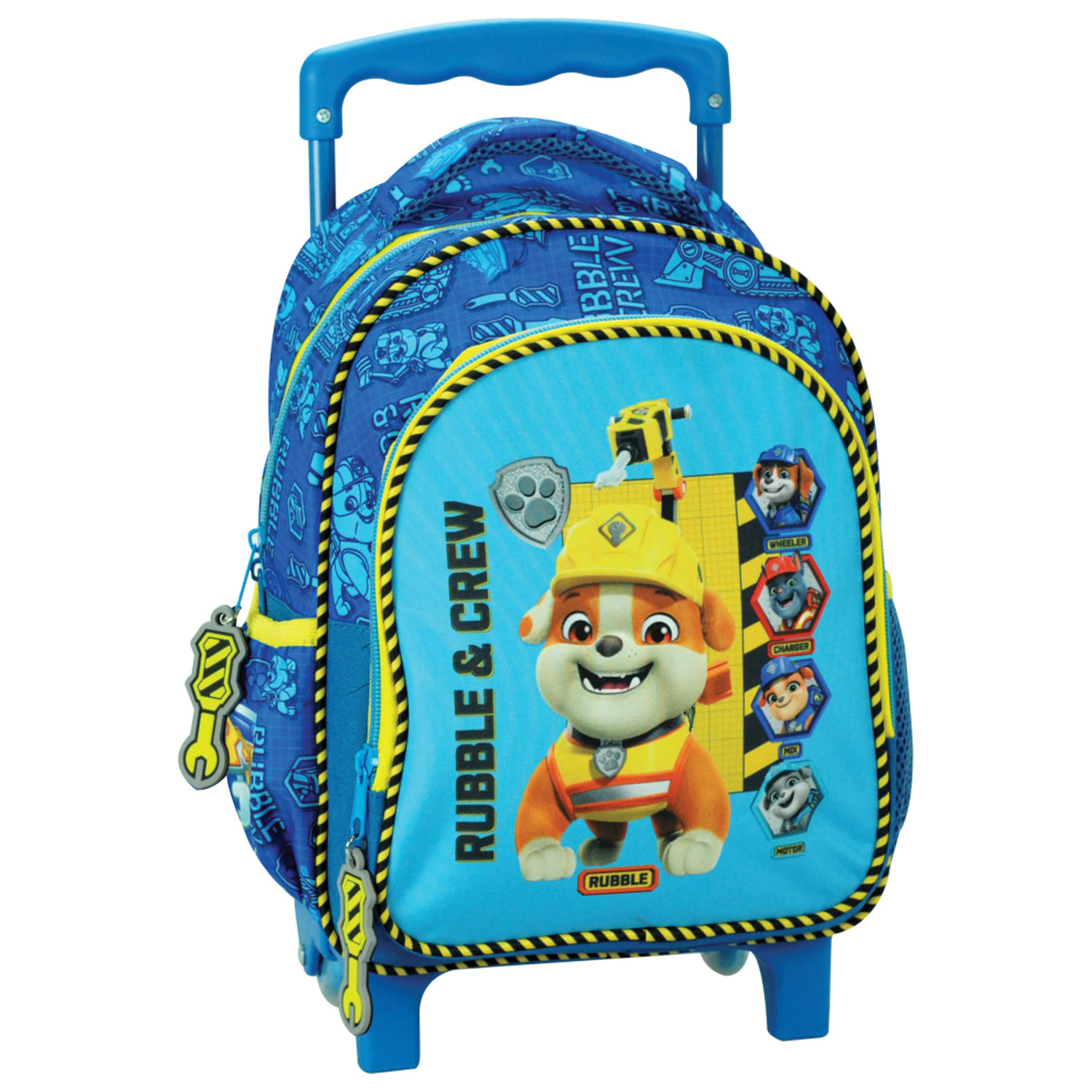 Paw Patrol Rubble & Crew Rolling Preschool Backpack, Bag 30 cm product photo