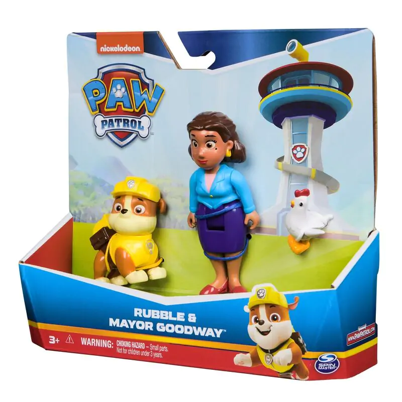 Paw Patrol Rubble Hero Pups pack 2 figures termékfotó