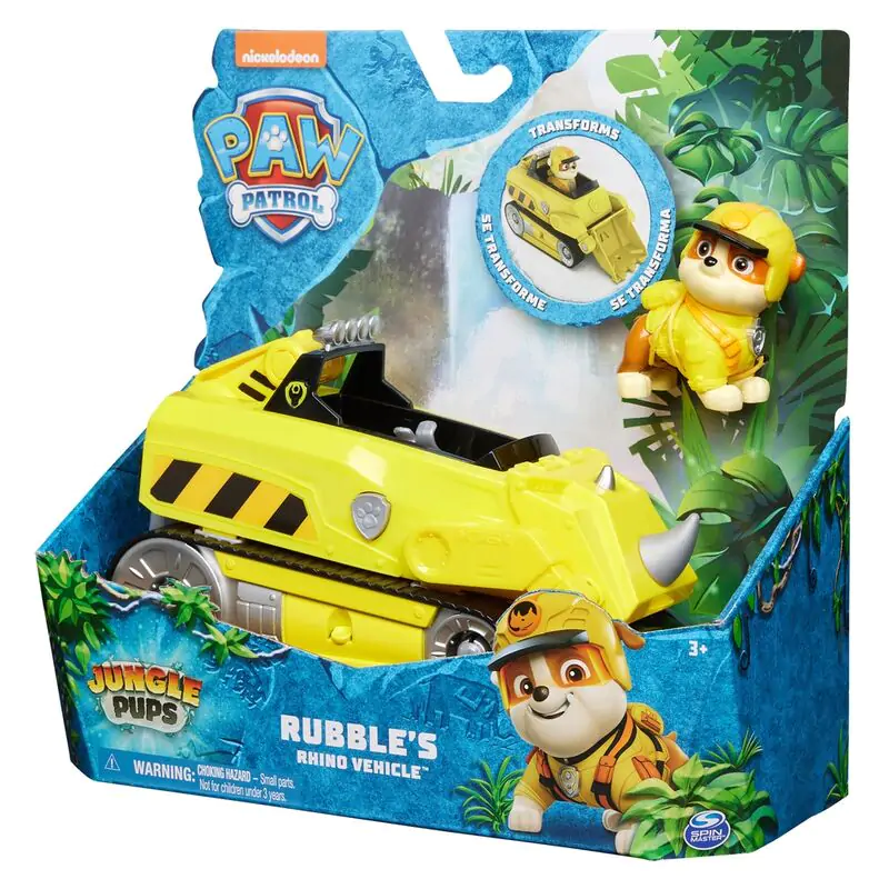 Paw Patrol Rubble Jungle Pups vehicle pack figures termékfotó