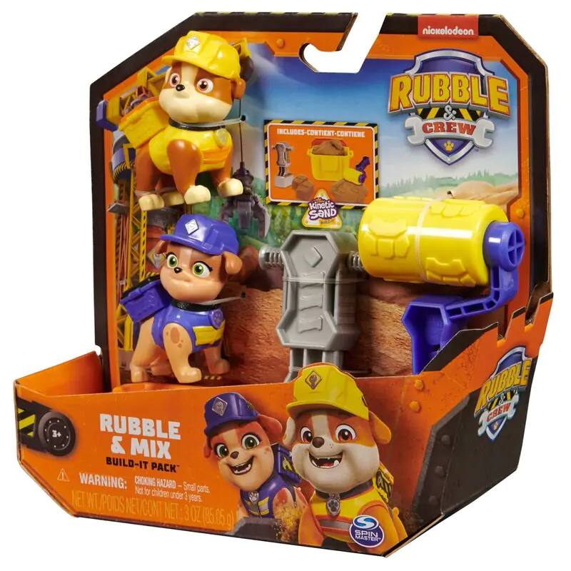 Paw Patrol Rubble y Mix Rubble & Crew pack 2 figures termékfotó