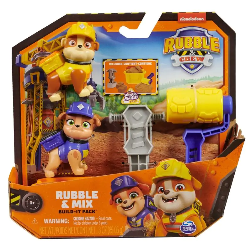 Paw Patrol Rubble y Mix Rubble & Crew pack 2 figures termékfotó