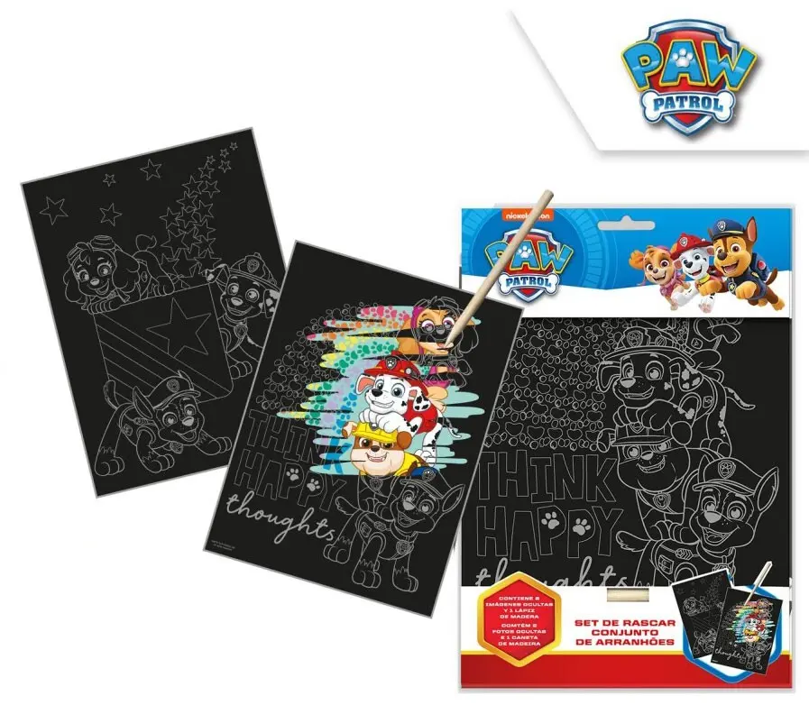 Paw Patrol Scratch Art Kit product photo