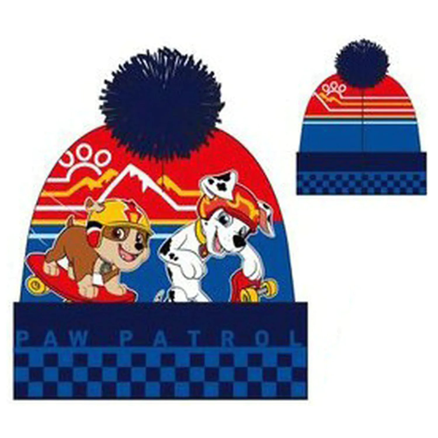 Paw Patrol Skateboard Blue Kids Cap 52 cm product photo