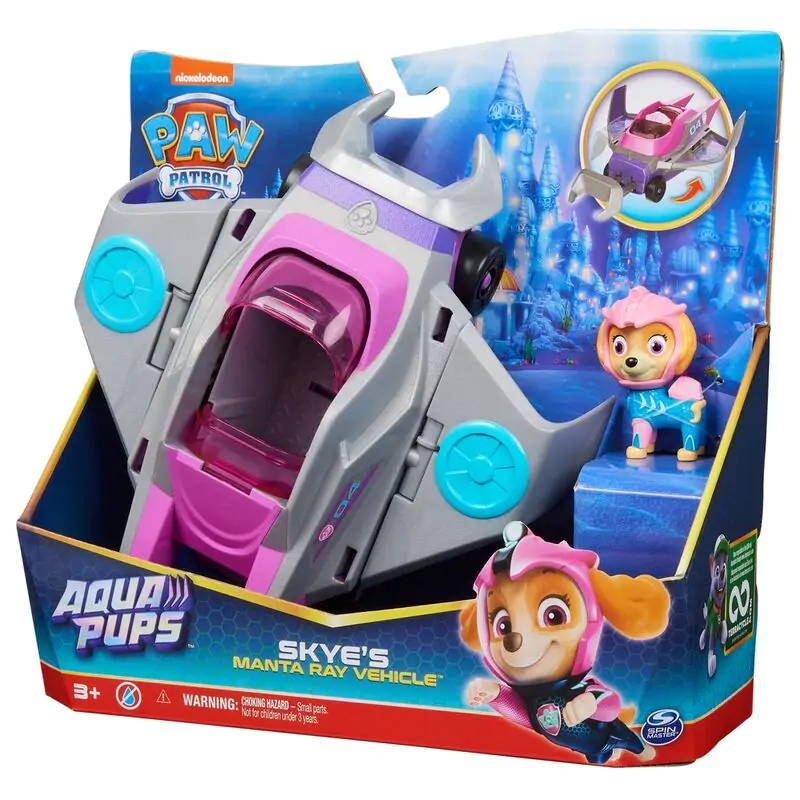 Paw Patrol Sky Vehicles Aqua Pups pack figures termékfotó