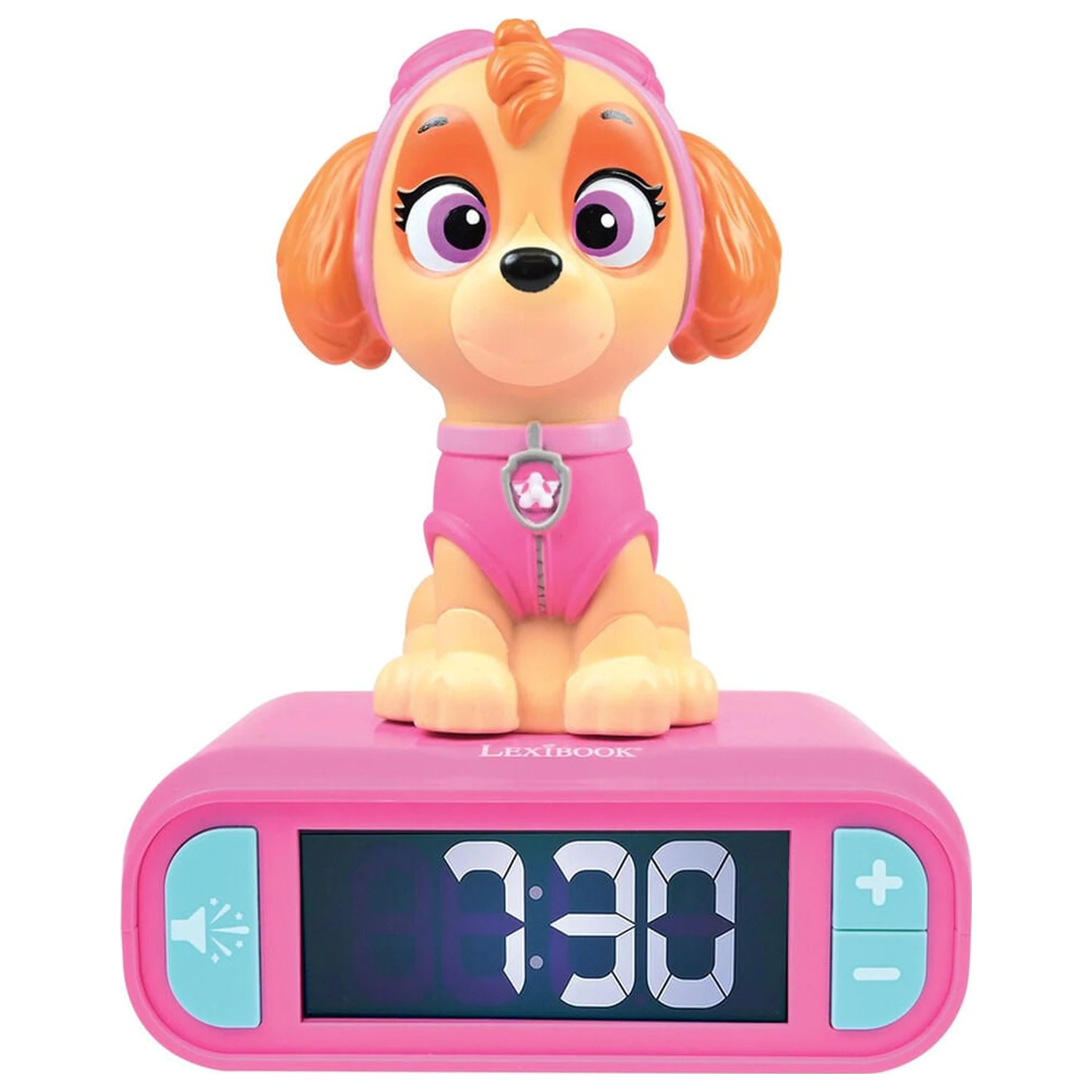 Paw Patrol Skye 3D night light digital alarm clock product photo