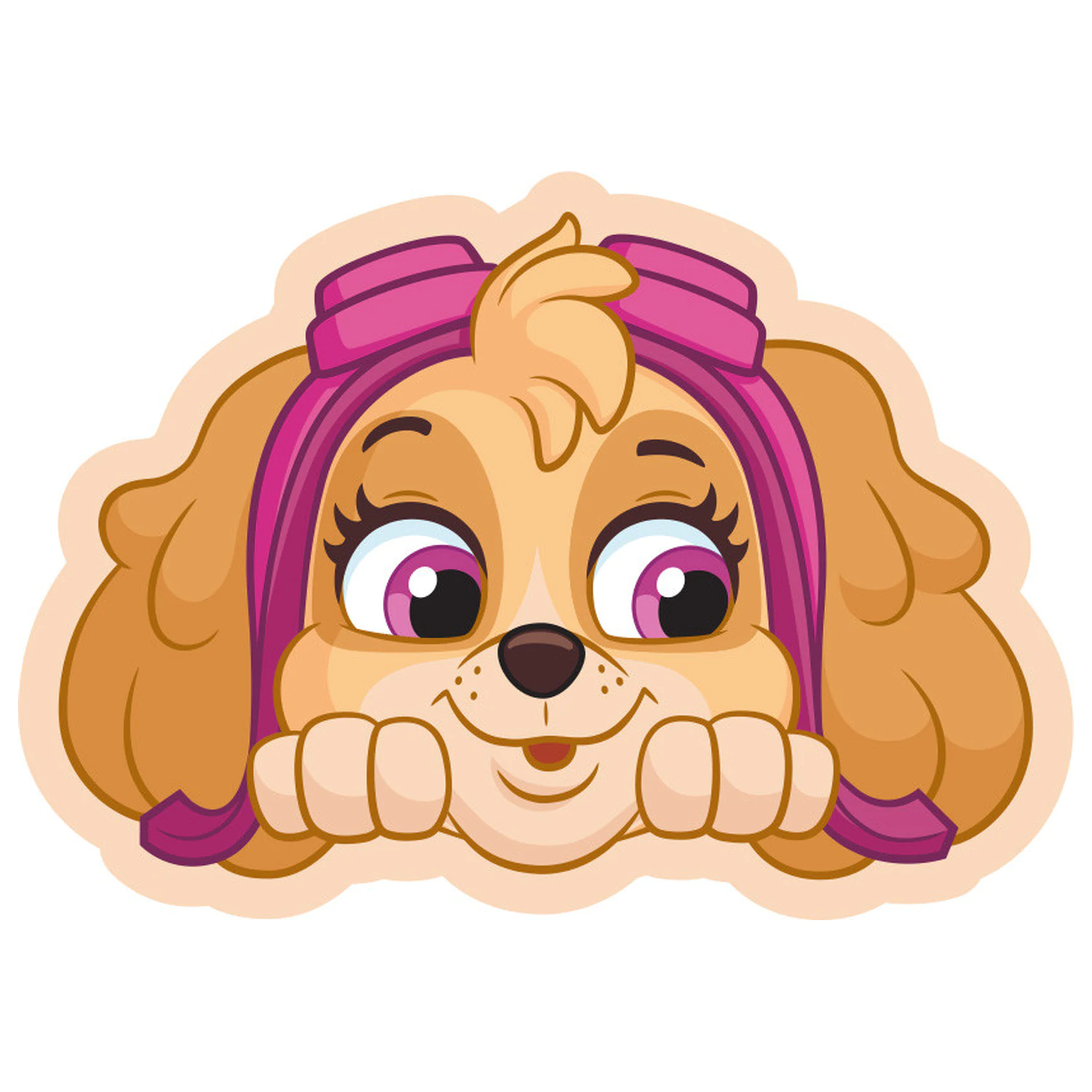 Paw Patrol Skye Shaped Cushion, Decorative Pillow product photo