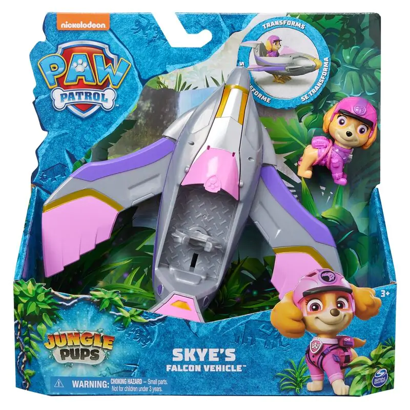 Paw Patrol Skye Jungle Pups vehicle pack figures termékfotó