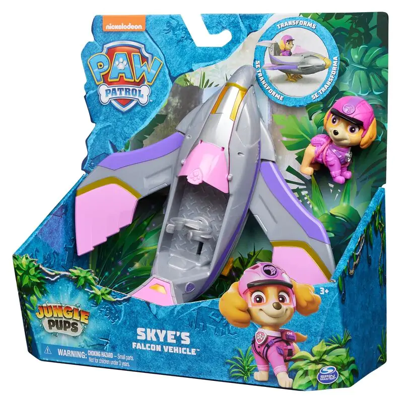 Paw Patrol Skye Jungle Pups vehicle pack figures termékfotó