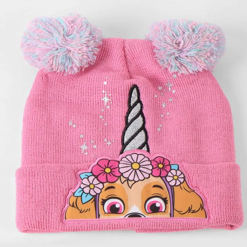 Paw Patrol Skye winter set snood hat gloves product photo