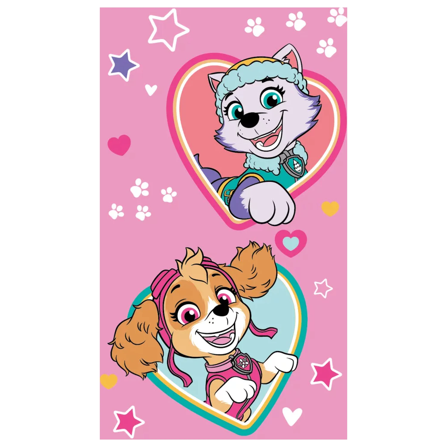 Paw Patrol Sweet Paws hand towel, face towel, towel 30x50cm product photo
